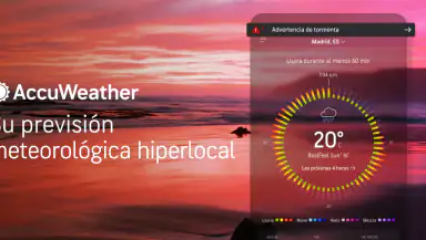 AccuWeather: clima diario header