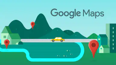 Google Maps: Navigatie en OV header