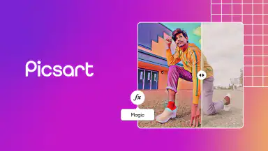 Picsart Collage- & foto-editor header