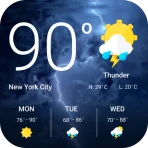 9Weather: Weather forecast icon