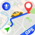 Voice GPS Navigation Direction icon