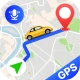 Voice GPS Navigation Direction icon
