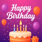 Happy Birthday Card Wishes icon