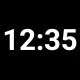 Widget d'horloge icon
