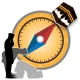 Qibla Compass: Al Quran icon