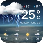 Wetter - Weather live & Widget icon