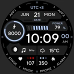 TACT ONE: Watch face icon