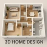 Dibujar planos de casas 2D icon
