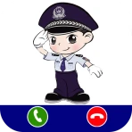 Policia de Niños Llamada Falsa icon