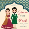 Muslim Wedding Card Maker 2026 icon