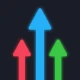 Neon Lines: Tap & Clear icon