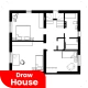 Modern House Design Draw House icon