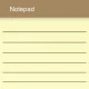 Notepad - simple notes icon