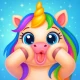 Unicornio: Cuidado, Spa, Color icon