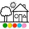 Coloriages de la maison icon