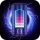 Animation charge batterie 4D icon