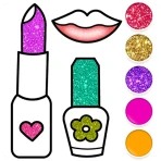 Glitter Beauty Coloring Pages icon
