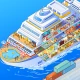 マイクルーズ： 船シミュレーション タイクーン 放置ゲーム icon