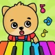Pianoforte per bambini piccoli icon
