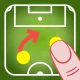 Planche Tactique: Football icon