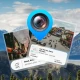 Camera Location: Geotag Photos icon