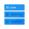 Calendar Widget: Agenda - Beau icon