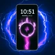 3D Battery Charging Animation icon