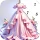 プリンセスドレスぬりえゲーム icon