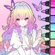 色塗り絵：イラストお絵描きぬりえパズルASMRゲーム