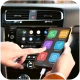 Mirror link car connector icon