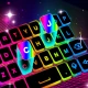 Neon LED Keyboard: Clavier LED icon
