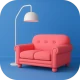 AI Interior Design - Interio icon