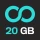 Degoo: 20 GB danych w chmurze icon