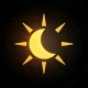 Sun and Moon icon