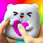 スクイーズマジック:癒やしおもちゃ作り icon