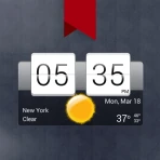 Sense Flip Clock & Weather Pro icon