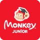 Monkey Junior-English for kids icon