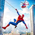Spider Rope Hero Rescue City icon
