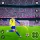 Match de football sur penalty icon