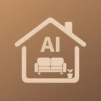 AI Projektowanie wnętrz icon