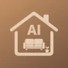 AI Projektowanie wnętrz icon