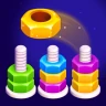 ナットソート：カラーマッチゲーム icon