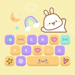 Tastatur Hintergrund, Schrift icon