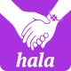 HalaMe شات آمن، دردشة أصدقاء icon