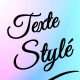 Police du texte icon