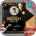 Birthday Invitation Card Maker icon