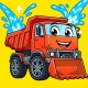 Gry mycia i naprawy aut icon