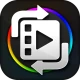ビデオコンバーター、コンプレッサー MP4、MP3、VOB、 icon