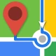 GPS+ Maps, Navigation, Traffic icon