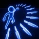 Slow Mo Strike: ナイフ投げアクション icon